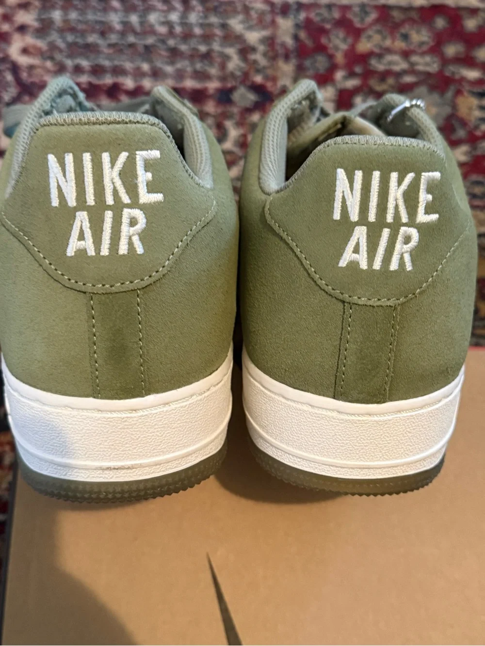 Nike Air Force 1 ‘07 Low Color of the Month Jewel Oil Green - Suede Sneakers